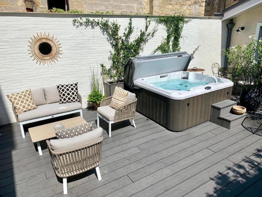 Maison D'Hotes, Terrasse & Jacuzzi En Plein Centre Бордо Екстер'єр фото